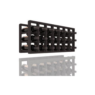 Elementcollection 7 Column Standard Wood Wine Rack Extender Black Stained