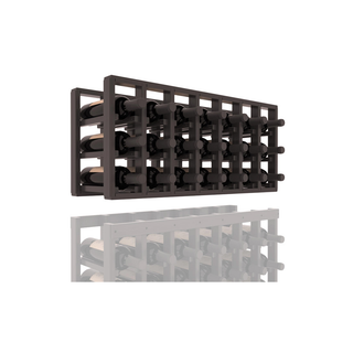 Elementcollection 7 Column Standard Wood Wine Rack Extender Black Stained