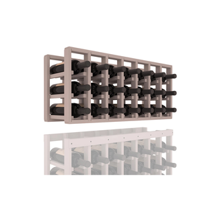 Elementcollection 7 Column Standard Wood Wine Rack Extender Greywash Stained