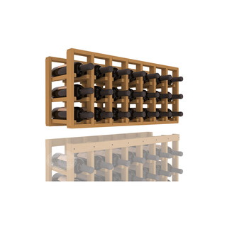 Elementcollection 7 Column Standard Wood Wine Rack Extender Oak Stained