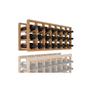 Elementcollection 7 Column Standard Wood Wine Rack Extender Oak Stained