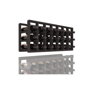 Elementcollection 7 Column Standard Wood Wine Rack Extender Black Stained