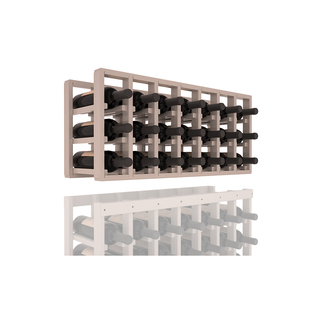 Elementcollection 7 Column Standard Wood Wine Rack Extender Greywash Stained