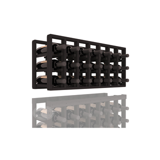 Elementcollection 7 Column Standard Wood Wine Rack Extender Black Stained