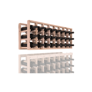 Elementcollection 8 Column Standard Wood Wine Rack Extender Unstained