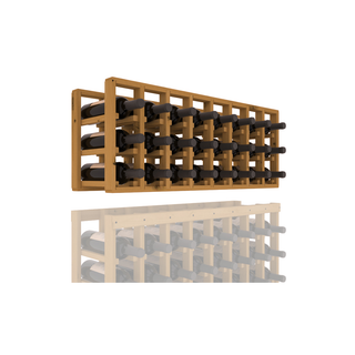 Elementcollection 8 Column Standard Wood Wine Rack Extender Oak Stained