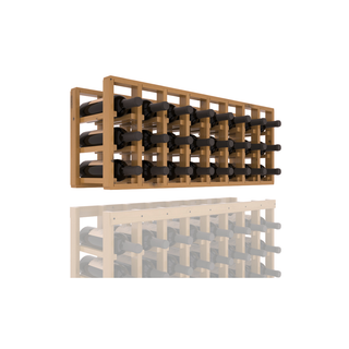 Elementcollection 8 Column Standard Wood Wine Rack Extender Oak Stained