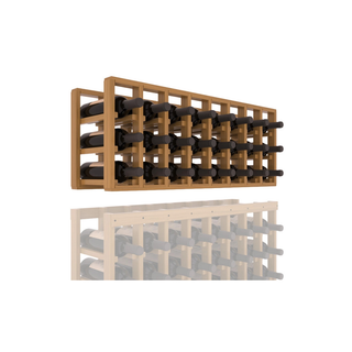 Elementcollection 8 Column Standard Wood Wine Rack Extender Oak Stained