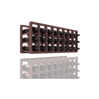 Elementcollection 8 Column Standard Wood Wine Rack Extender Walnut Stained