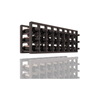 Elementcollection 8 Column Standard Wood Wine Rack Extender Black Stained