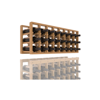 Elementcollection 8 Column Standard Wood Wine Rack Extender Oak Stained