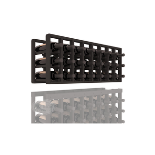 Elementcollection 8 Column Standard Wood Wine Rack Extender Black Stained