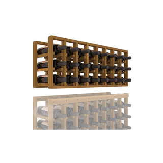 Elementcollection 8 Column Standard Wood Wine Rack Extender Oak Stained