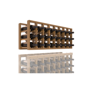 Elementcollection 8 Column Standard Wood Wine Rack Extender Oak Stained