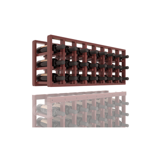 Elementcollection 8 Column Standard Wood Wine Rack Extender Cherry Stained