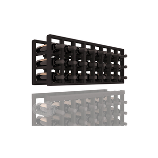 Elementcollection 8 Column Standard Wood Wine Rack Extender Black Stained