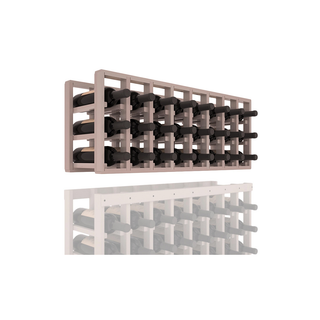 Elementcollection 8 Column Standard Wood Wine Rack Extender Greywash Stained