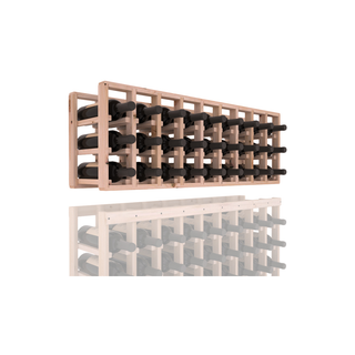 Elementcollection 9 Column Standard Wood Wine Rack Extender Unstained