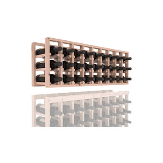 Elementcollection 9 Column Standard Wood Wine Rack Extender Unstained