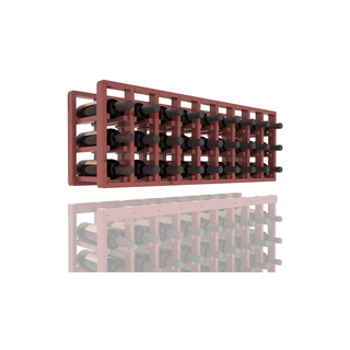 Elementcollection 9 Column Standard Wood Wine Rack Extender Cherry Stained