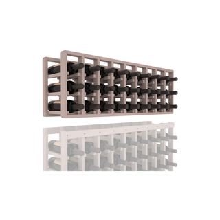 Elementcollection 9 Column Standard Wood Wine Rack Extender Greywash Stained