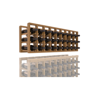Elementcollection 9 Column Standard Wood Wine Rack Extender Oak Stained