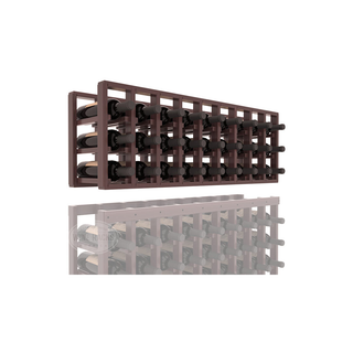 Elementcollection 9 Column Standard Wood Wine Rack Extender Walnut Stained