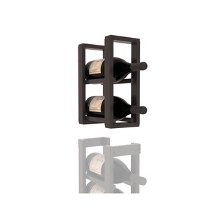 Elementcollection 1 Column Magnum Extender Wood Wine Rack Black Stained