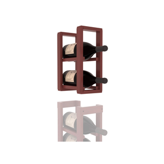 Elementcollection 1 Column Magnum Extender Wood Wine Rack Cherry Stained