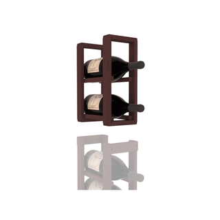 Elementcollection 1 Column Magnum Extender Wood Wine Rack Walnut Stained