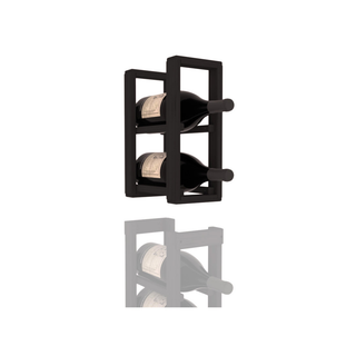 Elementcollection 1 Column Magnum Extender Wood Wine Rack Black Stained