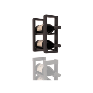Elementcollection 1 Column Magnum Extender Wood Wine Rack Black Stained