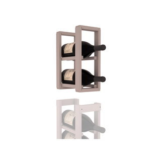 Elementcollection 1 Column Magnum Extender Wood Wine Rack Greywash Stained