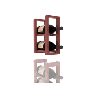Elementcollection 1 Column Magnum Extender Wood Wine Rack Cherry Stained