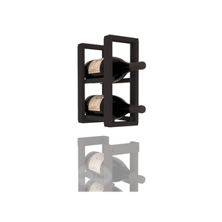 Elementcollection 1 Column Magnum Extender Wood Wine Rack Black Stained