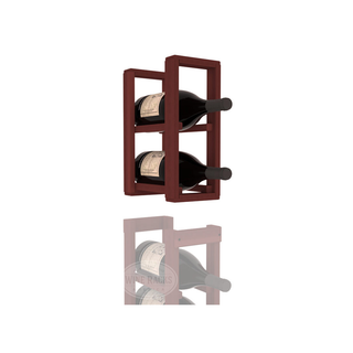 Elementcollection 1 Column Magnum Extender Wood Wine Rack Cherry Stained
