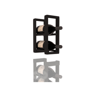 Elementcollection 1 Column Magnum Extender Wood Wine Rack Black Stained