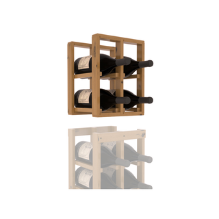Elementcollection 2 Column Magnum Wine Rack Extender Oak Stained