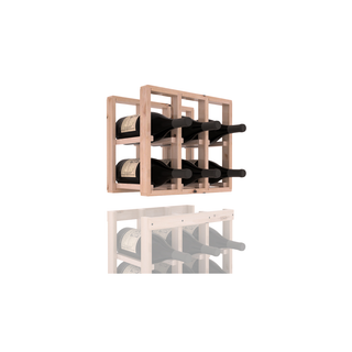 Elementcollection 3 Column Magnum Wood Wine Rack Extender Unstained