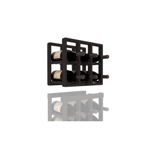 Elementcollection 3 Column Magnum Wood Wine Rack Extender Black Stained