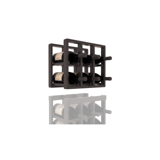 Elementcollection 3 Column Magnum Wood Wine Rack Extender Black Stained
