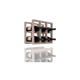 Elementcollection 3 Column Magnum Wood Wine Rack Extender Greywash Stained