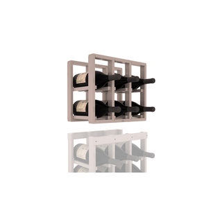 Elementcollection 3 Column Magnum Wood Wine Rack Extender Greywash Stained