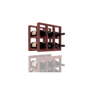 Elementcollection 3 Column Magnum Wood Wine Rack Extender Cherry Stained