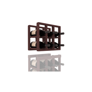 Elementcollection 3 Column Magnum Wood Wine Rack Extender Walnut Stained