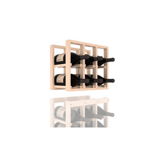 Elementcollection 3 Column Magnum Wood Wine Rack Extender Unstained