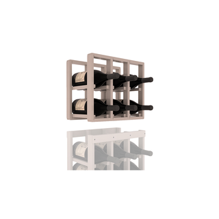 Elementcollection 3 Column Magnum Wood Wine Rack Extender Greywash Stained