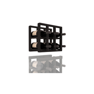 Elementcollection 3 Column Magnum Wood Wine Rack Extender Black Stained