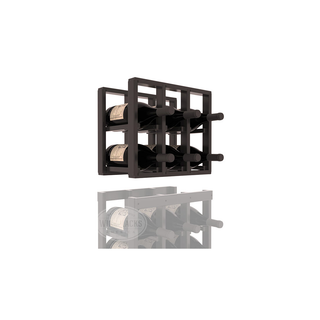 Elementcollection 3 Column Magnum Wood Wine Rack Extender Black Stained