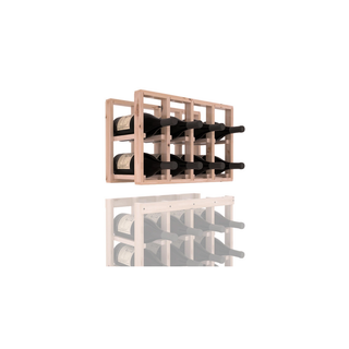Elementcollection 4 Column Magnum Wood Wine Rack Extender Unstained